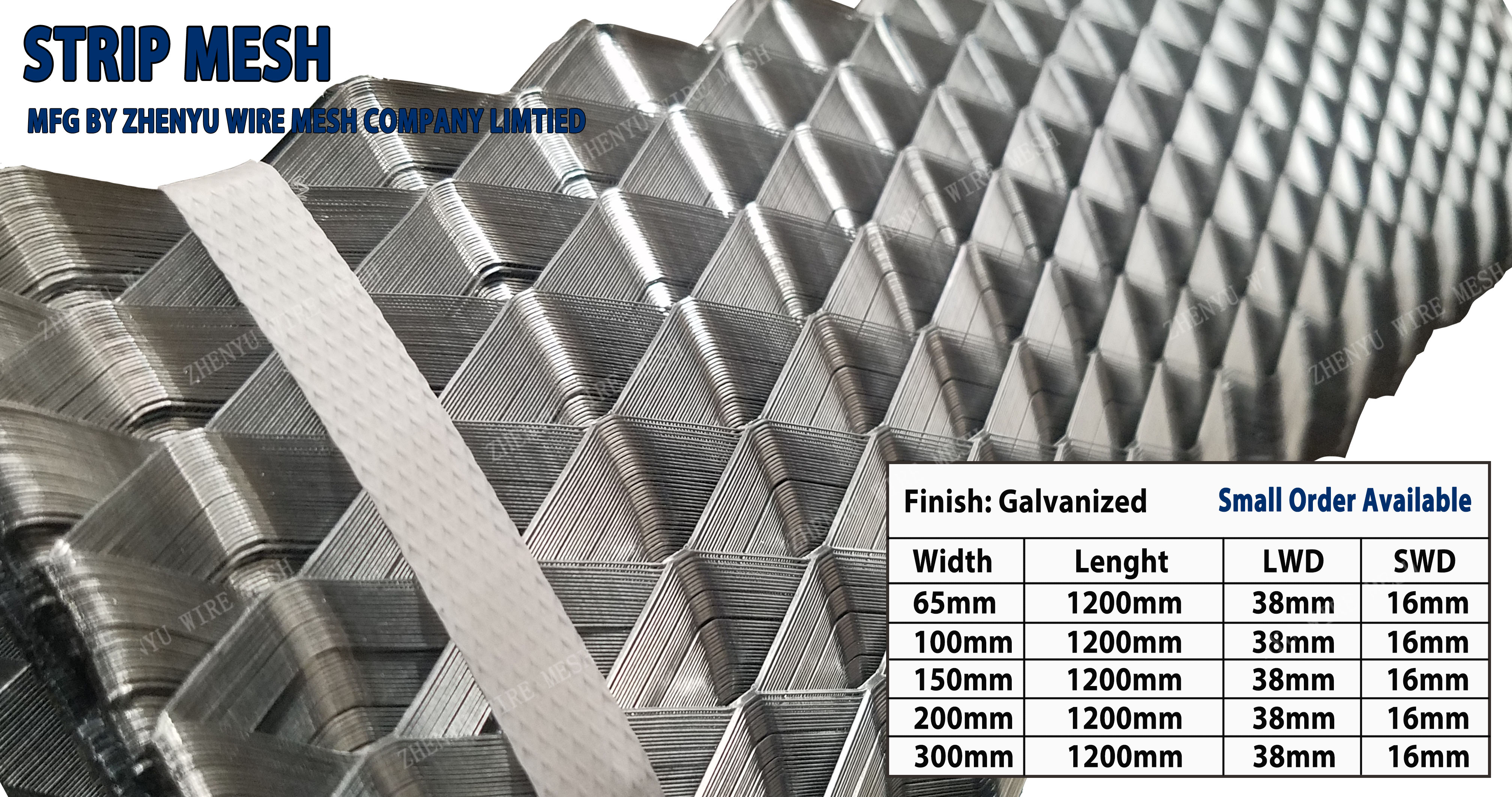 STRIP MESH SPECIFICATION